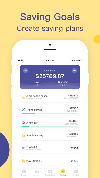 Budget App - Spending Tracker Screenshot