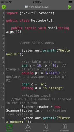 Jedona - Compiler for Java screenshot 1