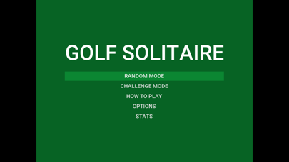 Golf Solitaire Simple Screenshot