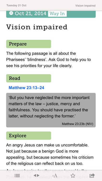 Daily Bread – Bible readings Screenshot