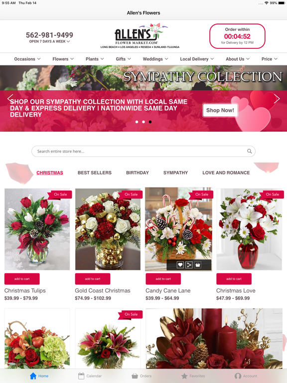 Screenshot #4 pour Allen's Flower Market