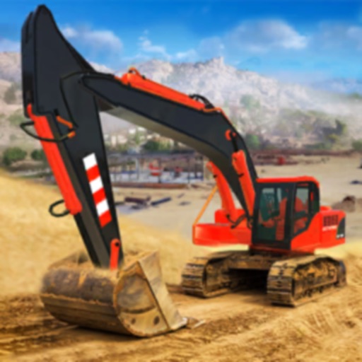 Construction Excavator Game 3d