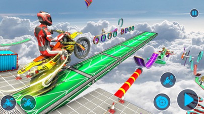 Moto Bike Stunts Racing Game Screenshot