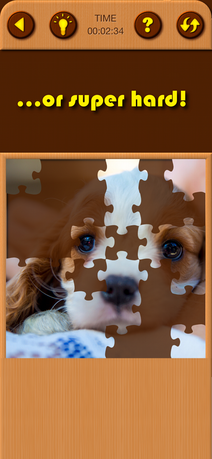 Cute Puppy Jigsaw Puzzle Games