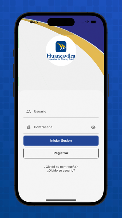 Cooperativa Huancavilca Screenshot