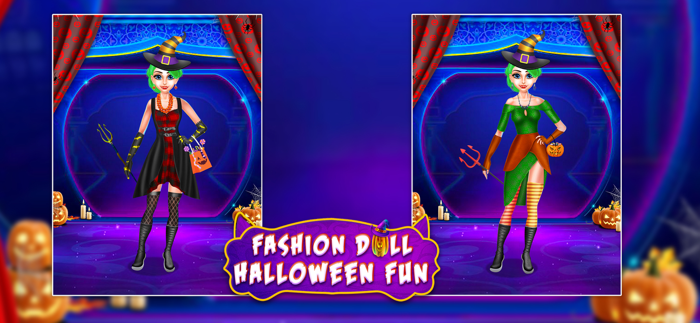 Fashion Doll Halloween Fun