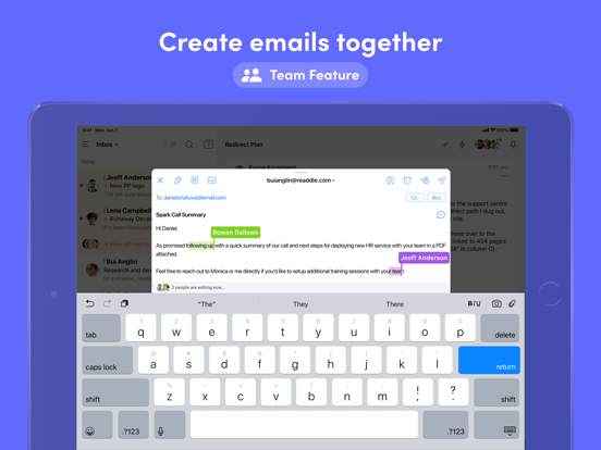 Spark Mail + AI: Email Inbox iPad app afbeelding 9