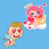 Valentine's day - Love sticker delete, cancel