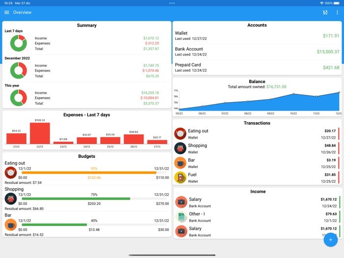 Fast Budget - Expense Manager