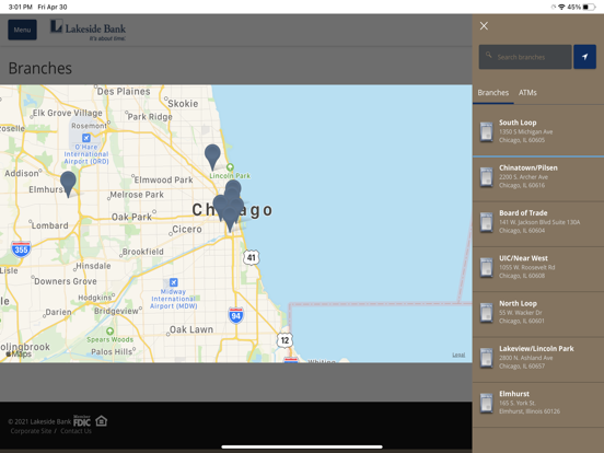Screenshot #6 pour Lakeside Bank eLink