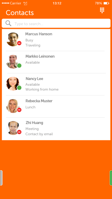 Screenshot #1 pour Cloud Telephony Belgium
