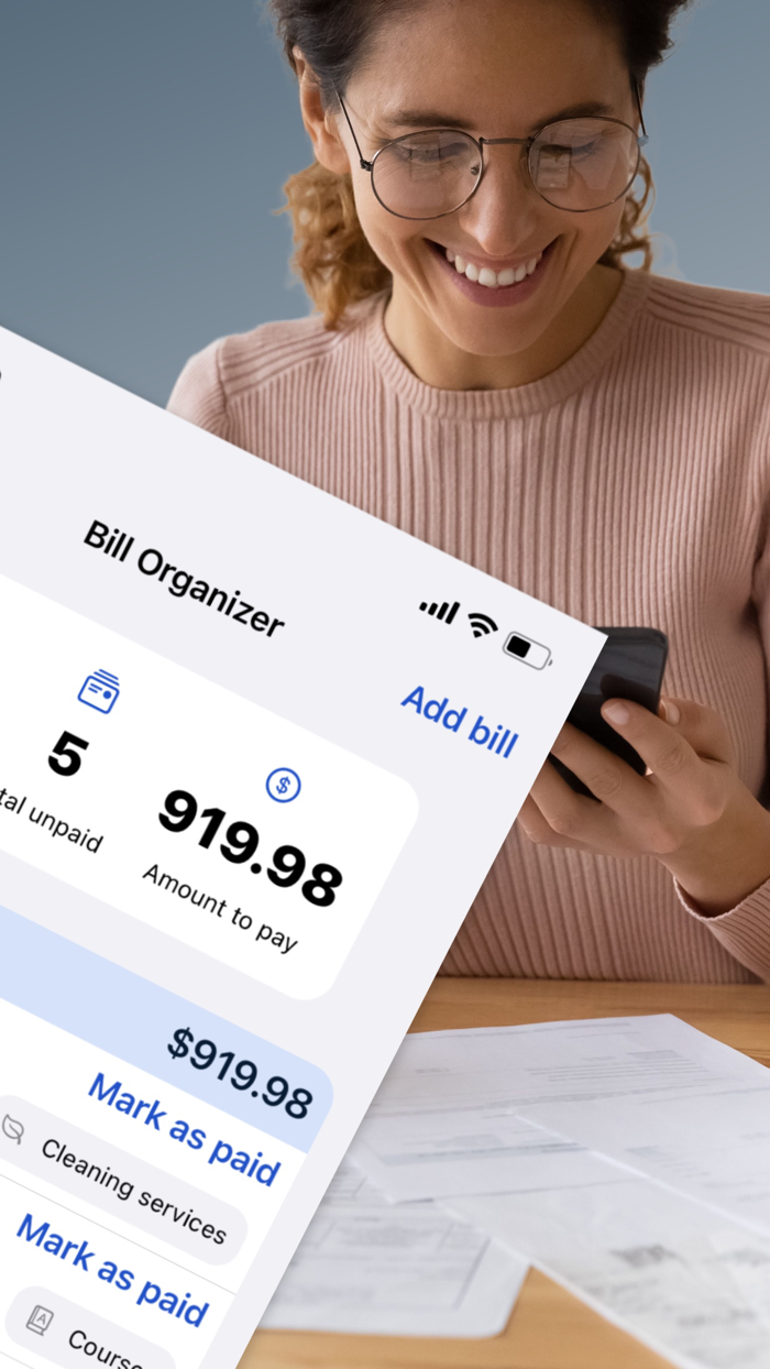 Bill Organizer and Tracker