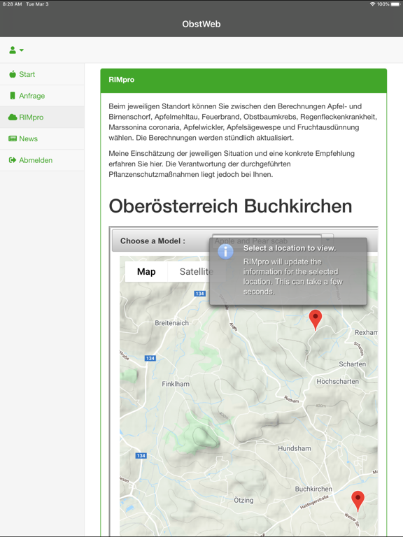 Screenshot #6 pour Obstweb