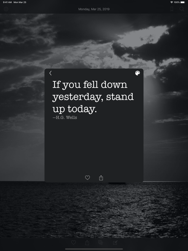 Daily Quote - Positive quotes Screenshot