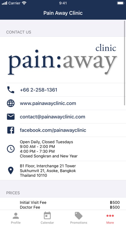 Pain Away - Booking App screenshot-4