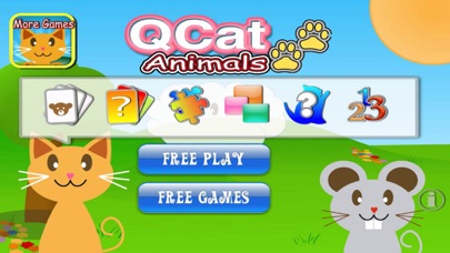 QCat - animal 8 in 1 games Screenshot