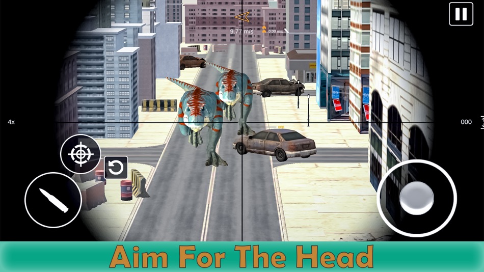 #3. Hunting Clash: Dinosaur Games (iOS) 由: Munaim Shah