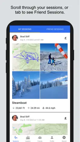 Game screenshot We Ski & Snowboard Tracker mod apk