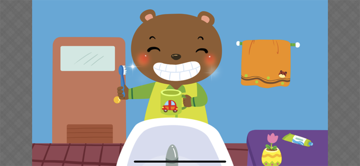 Learn To Brush Teeth Game