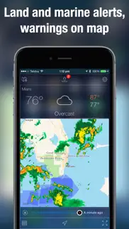 doppler radar map live pro iphone screenshot 4