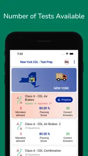 new york cdl permit practice iphone screenshot 3