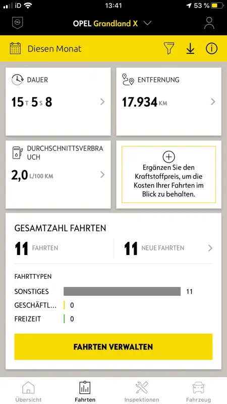 myOpel screenshot 3 of 4