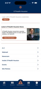 UTHealth Houston screenshot #6 for iPhone