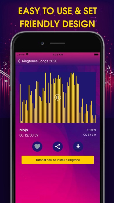 Ringtones for iPhone: Music Screenshot