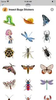 How to cancel & delete insect bugs stickers 3