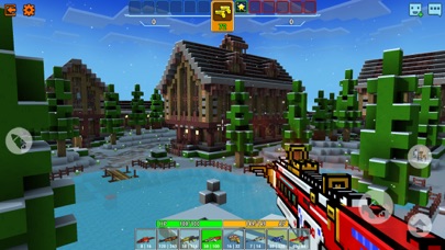 Cops N Robbers:Pixel Craft Gun Screenshot
