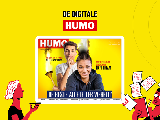 Humo iPad app afbeelding 1