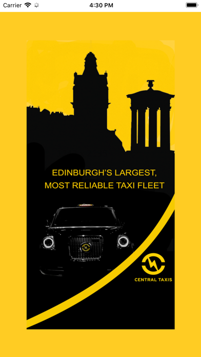 Central Taxis Edinburgh Screenshot