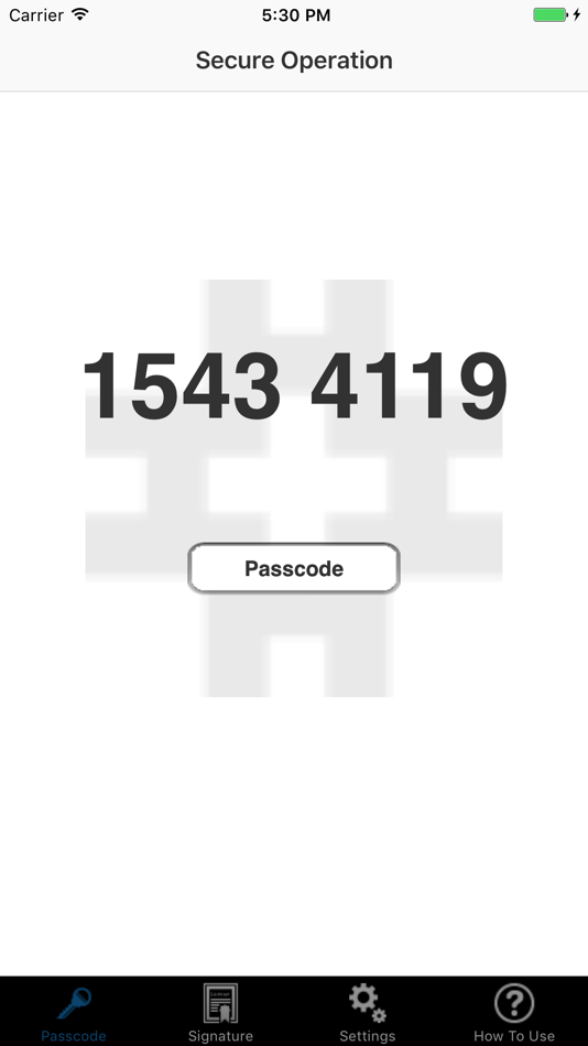 #1. Secure Operation (iOS) 由: AltiPeak S.A.