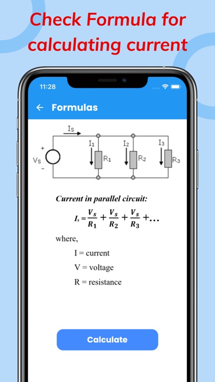 Electric circuit calculator screenshot-3