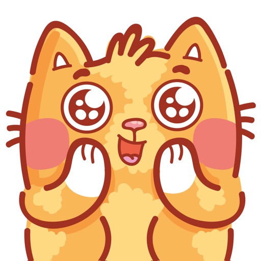 Cat stickers for iMessage! icon
