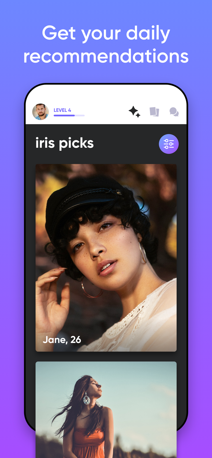 iris Dating powered by AI