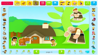 Fairy Tales Sticker Book Screenshot