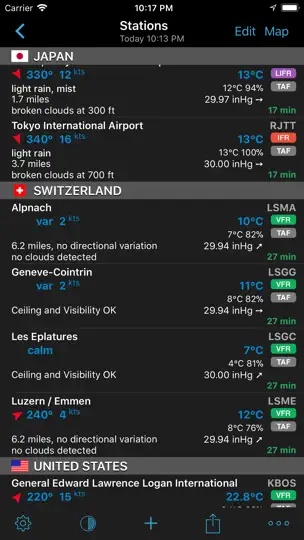AeroWeather Pro iPhone-skjermbilde 3