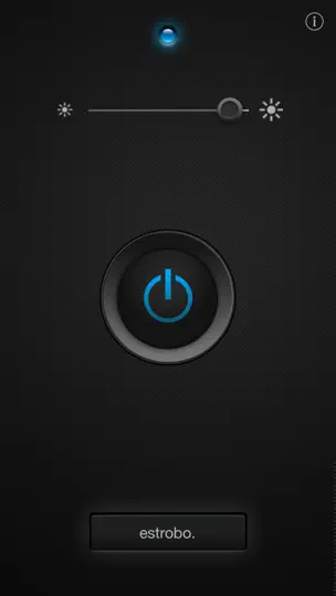 Captura de pantalla de Una Linterna Flash en iPhone 2