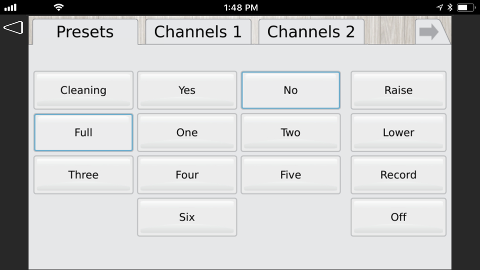 #2. Paradigm Touchscreen Remote (iOS) By: Electronic Theatre Controls, Inc.
