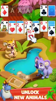 solitaire - wild park iphone screenshot 2