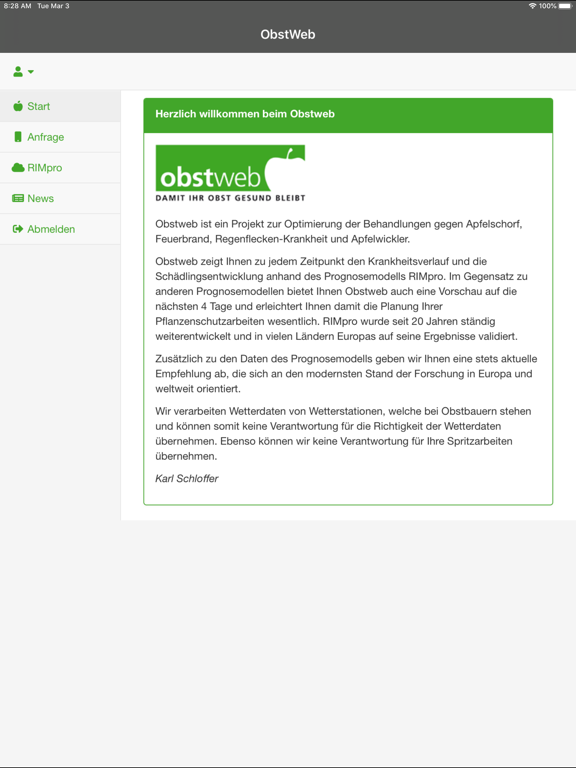 Screenshot #5 pour Obstweb