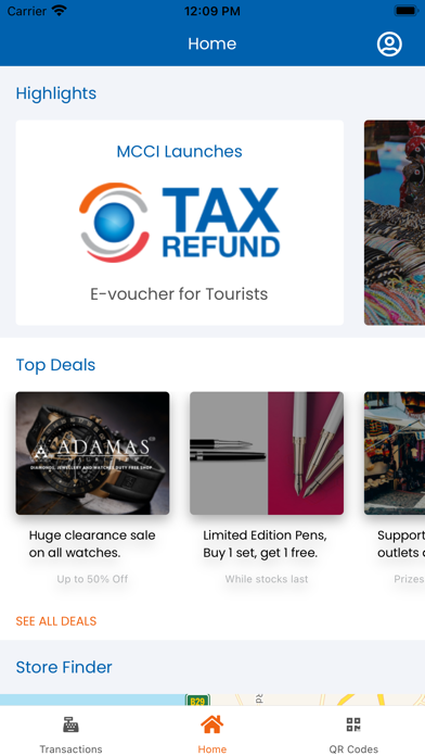 MCCI - Tax Refund System Screenshot