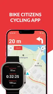 bike citizens cycling app gps iphone screenshot 1