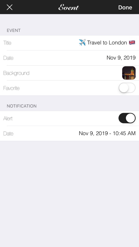 My Big Days - Events Countdown - 9.0.0 - (iOS)
