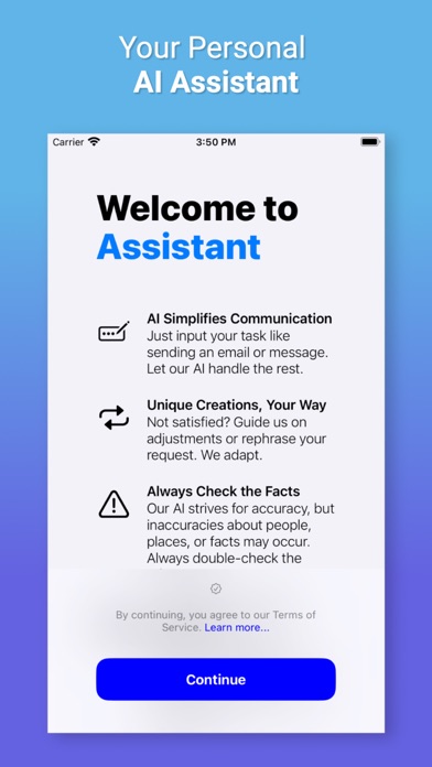 Assistant - AI Chat Helper Screenshot