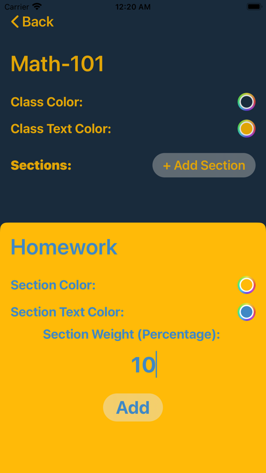 #4. MyGrades Tracker (iOS) 由: Muhammad Nihal Memon