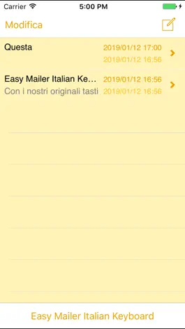 Game screenshot Easy Mailer Italian Keyboard apk