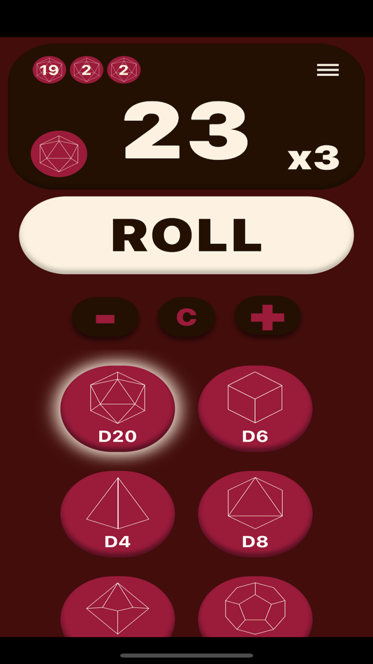 #5. Simple Roller - Dice App (iOS) By: Dominic Petriella