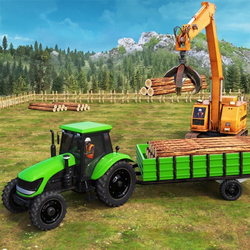 Tractor Games Trailer Pull 3D iOS App